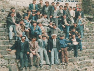 KARS KALESİ ÖNÜNDE-1986