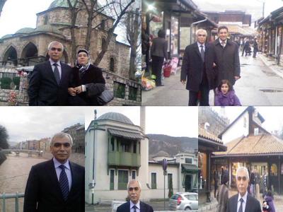 Saray Bosnada Fatih Camii ve Başçarşıdan kareler Öğr.Üyesi Fatih İyiyol ile
