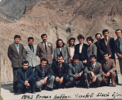 1983 Orman Hatfası-Yusufeli Lisesi 
