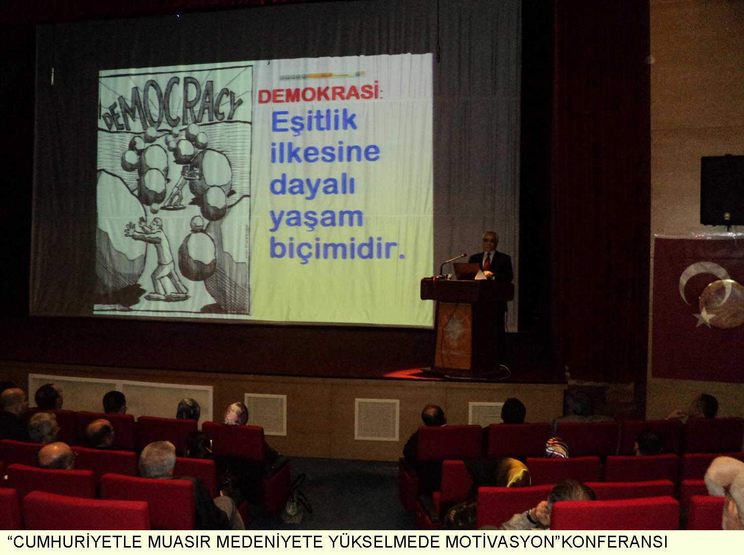 'Cumhuriyet'le Muasır Medeniyete Yükselmede Motivasyon' Konferansı