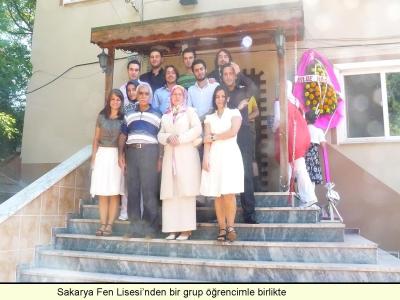 Sakarya Fen Lisesi'de Bir Grup Öğrencimle