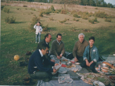 1990 Mengen Soldan sağa- Mustafa Turan- Cevdet Yılmaz-Ali Yüce- M.Nihat Ünal- Yahya Yüce gerideki Feyzullah Turan